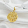 Rashadi Pendant  Made Of 21K Yellow Gold by Saeed Jewelry-29768
