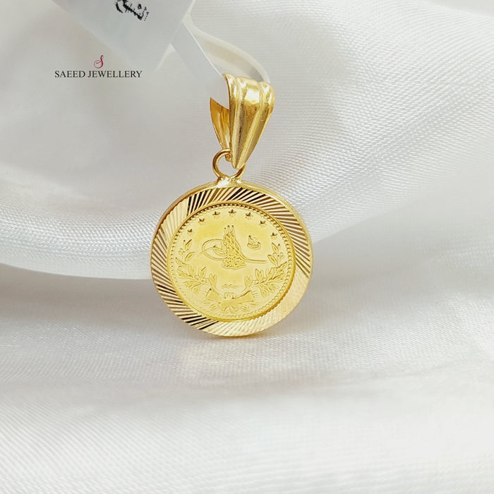 Rashadi Pendant Made Of 21K Yellow Gold by Saeed Jewelry-27931