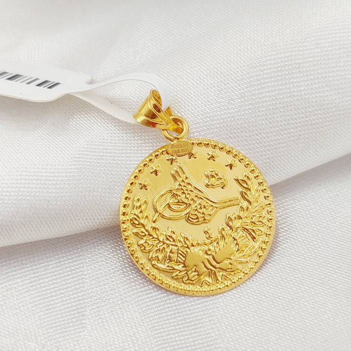 Rashadi Pendant Made Of 21K Yellow Gold by Saeed Jewelry-28106