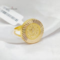 Rashadi Ring Made Of 21K Yellow Gold by Saeed Jewelry-27929