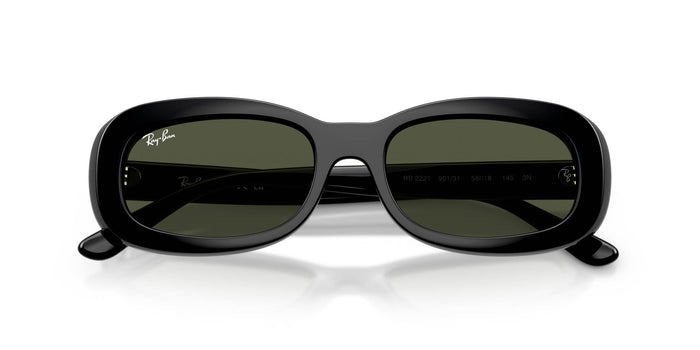 Ray-Ban RB2221 Black/Green #colour_black-green