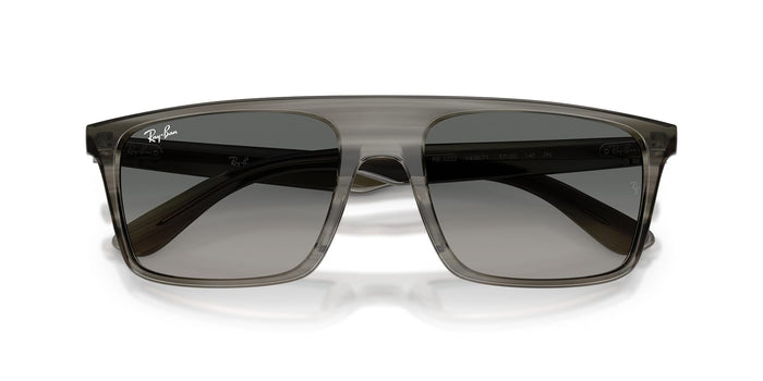 Ray-Ban RB2222#colour_striped-grey-grey-gradient