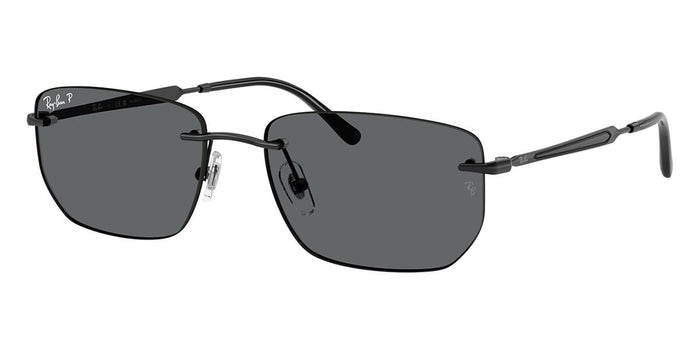 Black/Dark Grey Polarised / 56