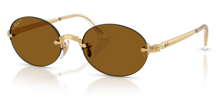 Arista Gold/Dark Brown Polarised / 54