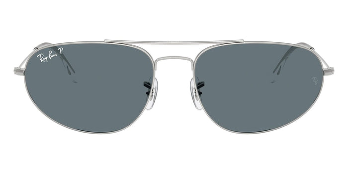 Ray-Ban RB3945#colour_silver-dark-blue-polarised