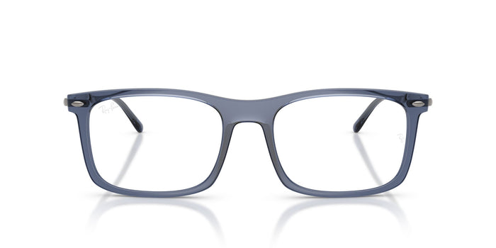 Ray-Ban RB7260 Transparent Blue #colour_transparent-blue