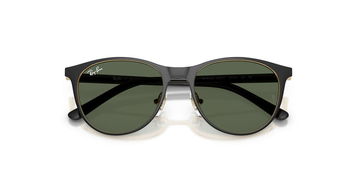Ray-Ban RJ9552S #colour_black on gold/dark green