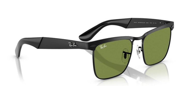 Ray-Ban Wayfarer Deluxe RB3875#colour_matte-black-green