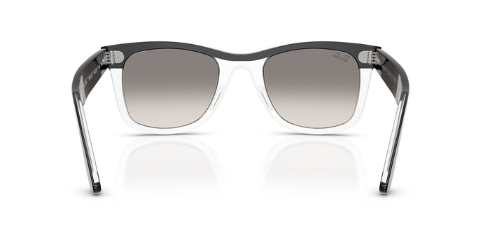 Ray-Ban Wayfarer RB2240 #colour_black on crystal/grey to clear gradient