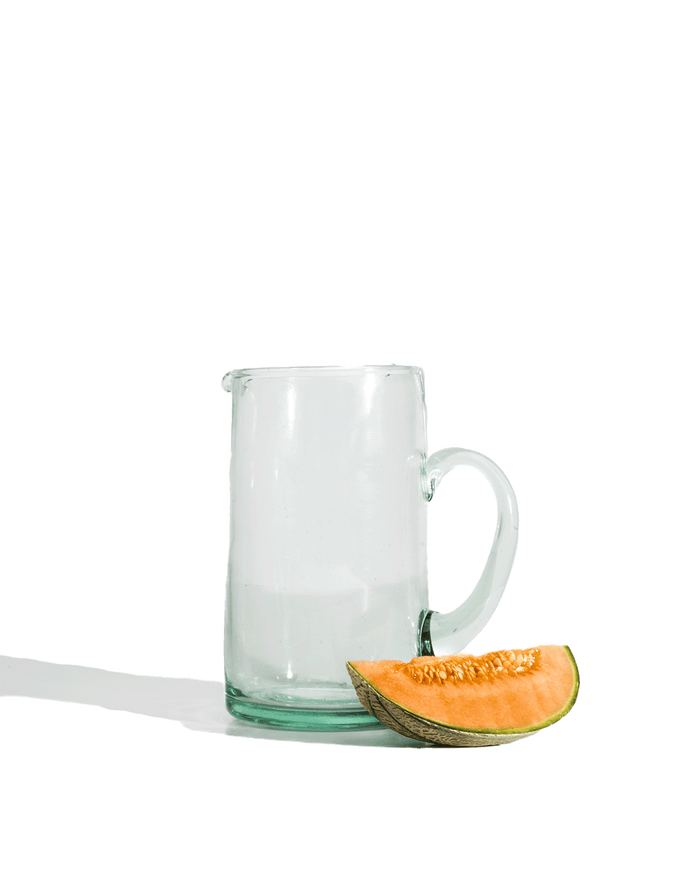 Recycled Glass Pitcher