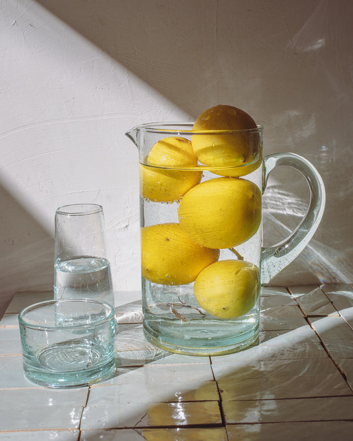 Recycled Glass Pitcher