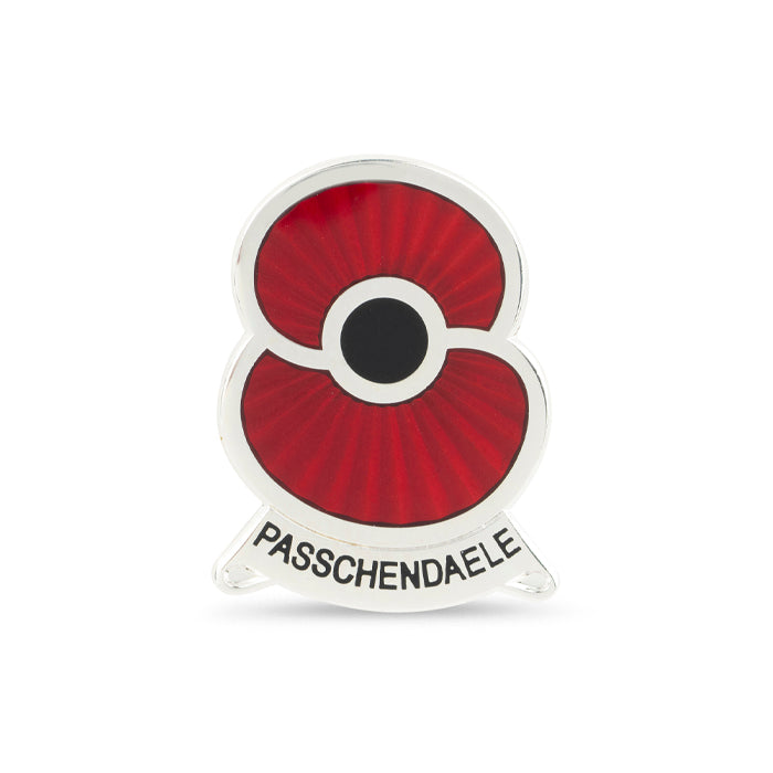 Remembering Passchendaele Poppy Lapel Pin