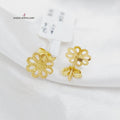 18K Screw Earring Made of 18K Yellow Gold by Saeed Jewelry-25955
