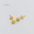 21K Screw Earrings Made of 21K Yellow Gold by Saeed Jewelry-26737