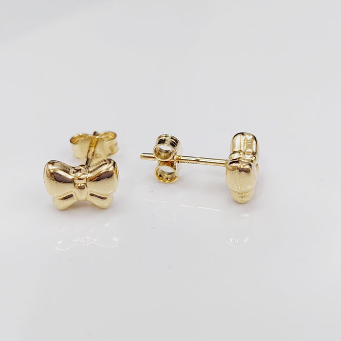 18K Screw Earrings Made of 18K Yellow Gold by Saeed Jewelry-27281