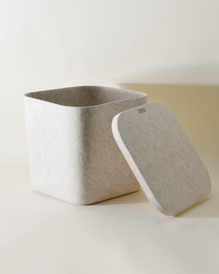 Sculpted Bin – Original with Lid