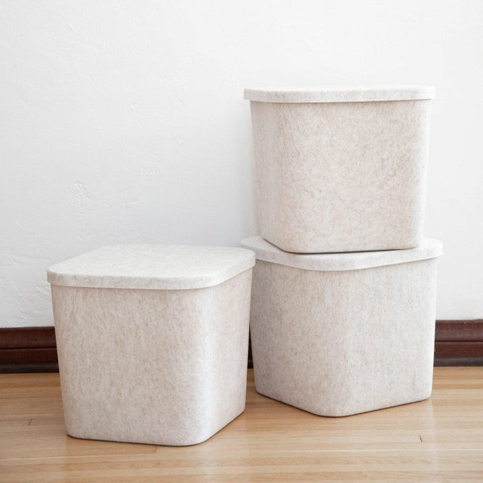 Sculpted Bin – Original with Lid