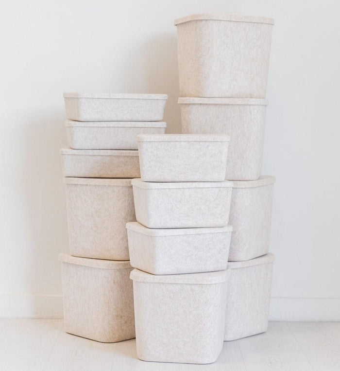 Sculpted Bin – Original with Lid