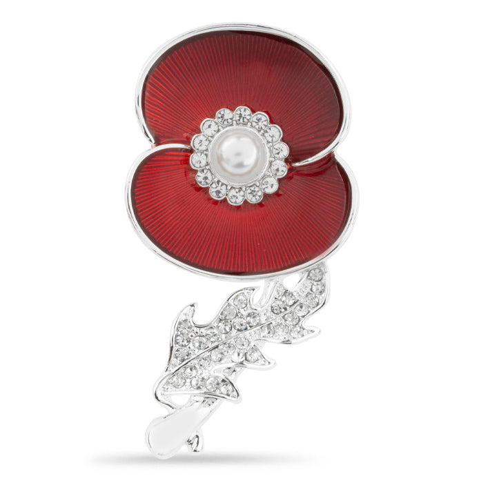 Secret Operations Remembrance Poppy Brooch