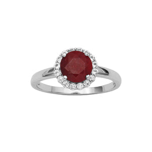 Silver Birthstone Ring image 4