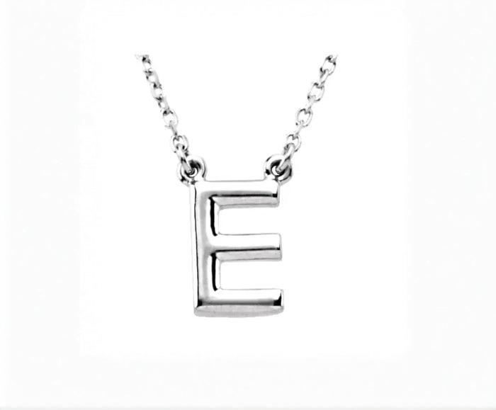Silver Dainty Initial image 0