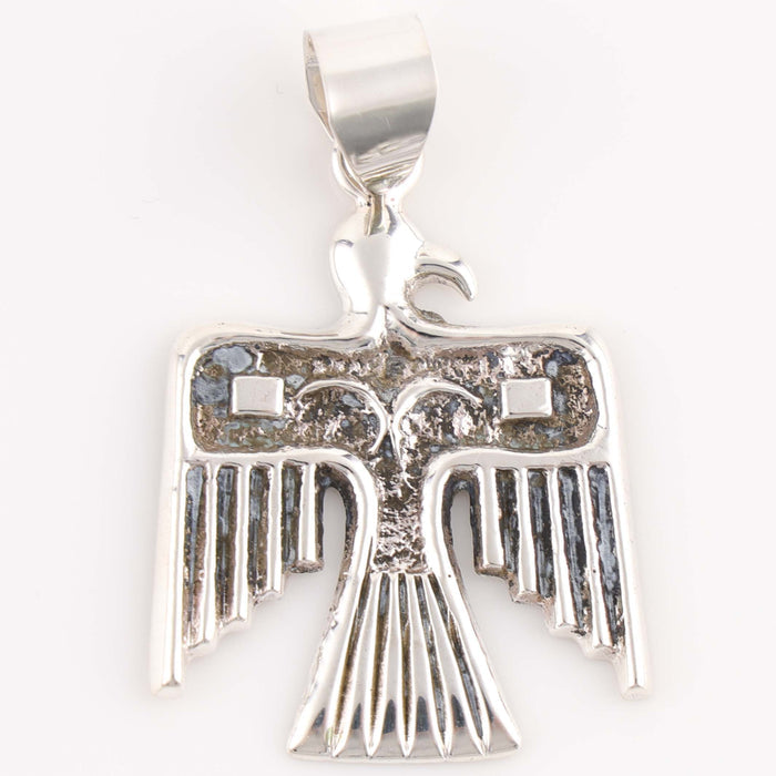 Silver Thunderbird Pendant