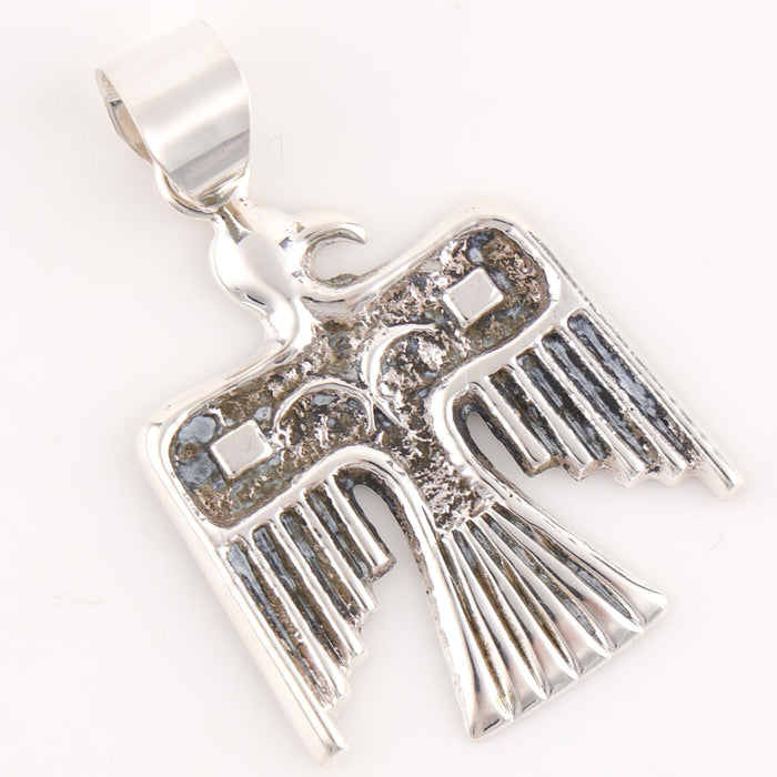 Silver Thunderbird Pendant