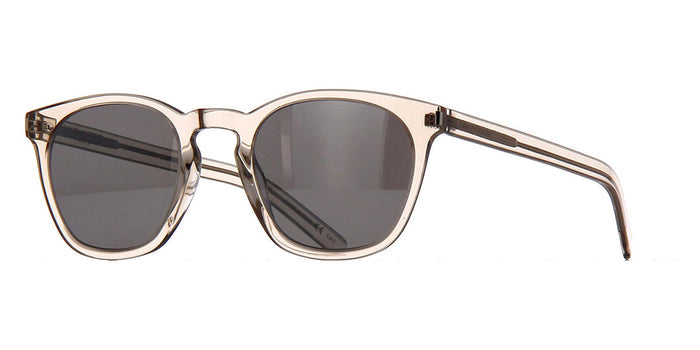 Beige Crystal/Smoke with Silver Mirror / 49