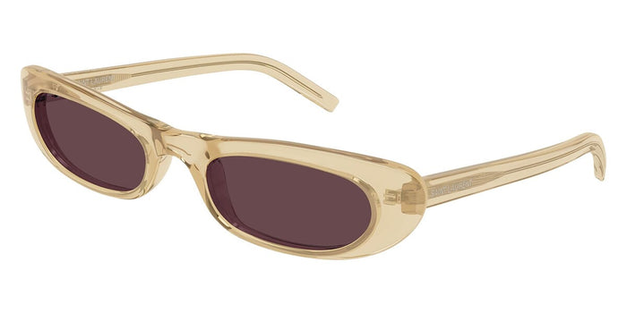 Saint Laurent SL 557 #colour_shiny yellow crystal/violet