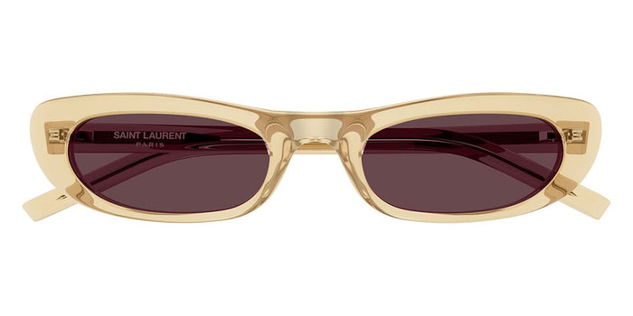 Saint Laurent SL 557 #colour_shiny yellow crystal/violet