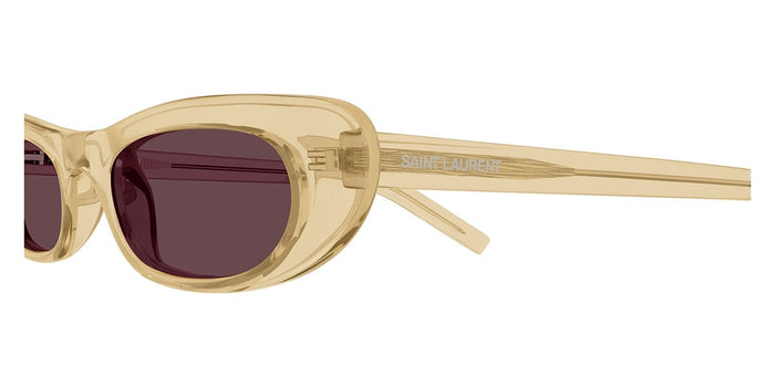 Saint Laurent SL 557 #colour_shiny yellow crystal/violet