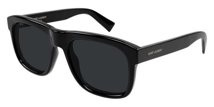 Saint Laurent SL 558 #colour_shiny black/grey with light mirror
