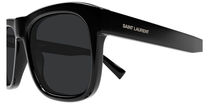 Saint Laurent SL 558 #colour_shiny black/grey with light mirror