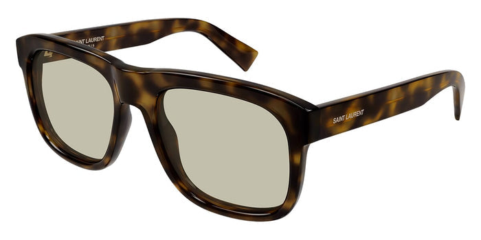 Saint Laurent SL 558 #colour_shiny dark havana/light brown