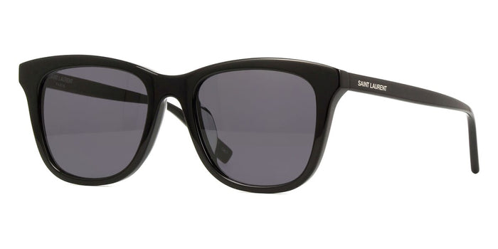 Saint Laurent SL 587/K #colour_shiny black/dark grey