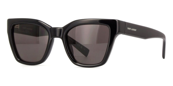 Saint Laurent SL 641 #colour_shiny black/grey with light mirror