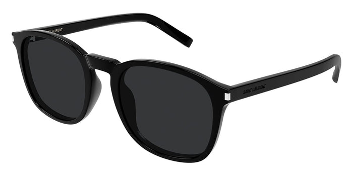 Saint Laurent SL 818 #colour_shiny black/grey with light mirror