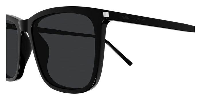 Saint Laurent SL 851 #colour_shiny black/grey with light mirror