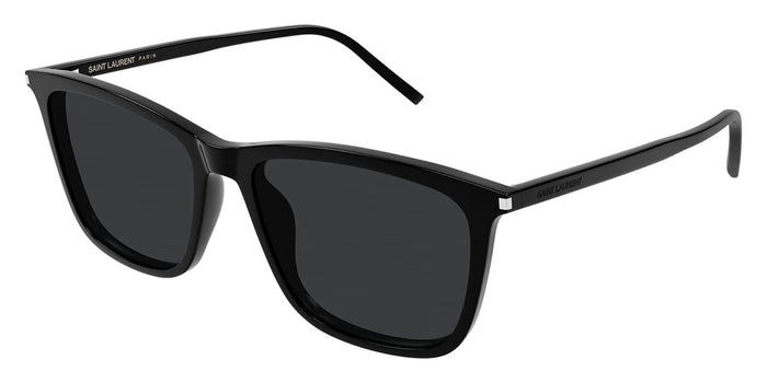 Saint Laurent SL 851/K #colour_shiny black/grey with light mirror