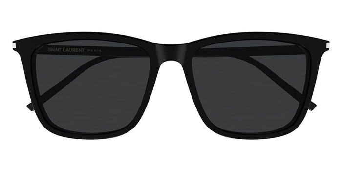 Saint Laurent SL 851/K #colour_shiny black/grey with light mirror