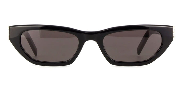 Saint Laurent SL M126 #colour_shiny black/grey with light mirror