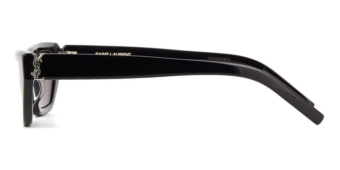 Saint Laurent SL M126 #colour_shiny black/grey with light mirror