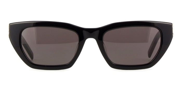 Saint Laurent SL M127/F #colour_shiny black/grey with light mirror