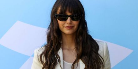 Saint Laurent SL M127/F #colour_shiny black/grey with light mirror