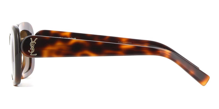 Saint Laurent SL M130 #colour_shiny dark havana/brown with light mirror