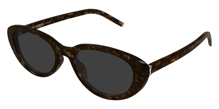 Saint Laurent SL M154#colour_shiny-dark-havana-grey-with-light-mirror