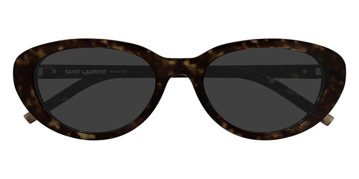 Saint Laurent SL M154/K #colour_shiny dark havana/grey with light mirror