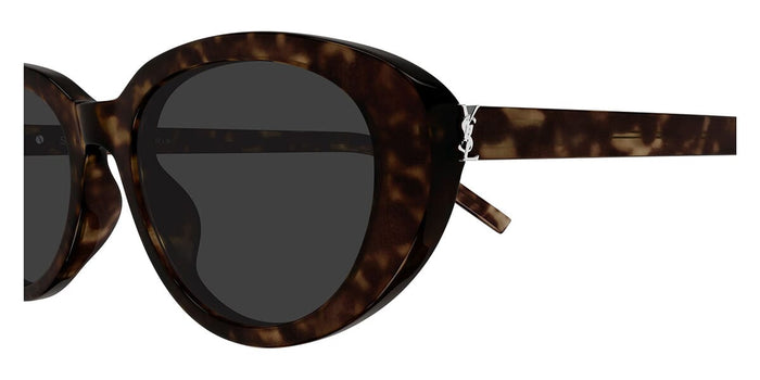 Saint Laurent SL M154/K #colour_shiny dark havana/grey with light mirror
