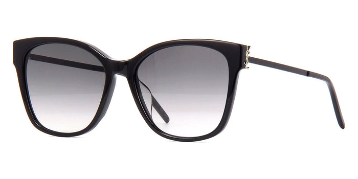 Saint Laurent SL M48S/K #colour_black/smoke gradient
