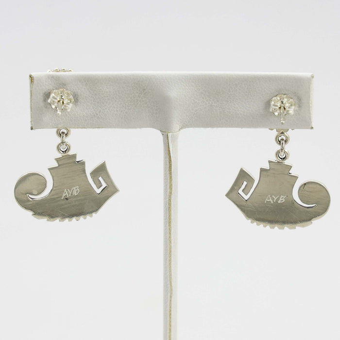 Sleeping Beauty Turquoise Earrings
